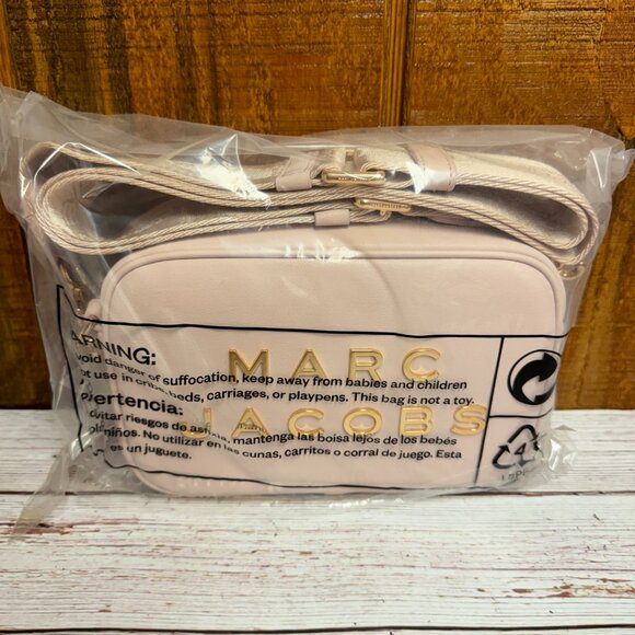 Marc Jacobs Flash Leather Crossbody Bag - Peach Whip - Picture 4 of 5